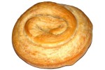 Peasant dough rolled potato pie